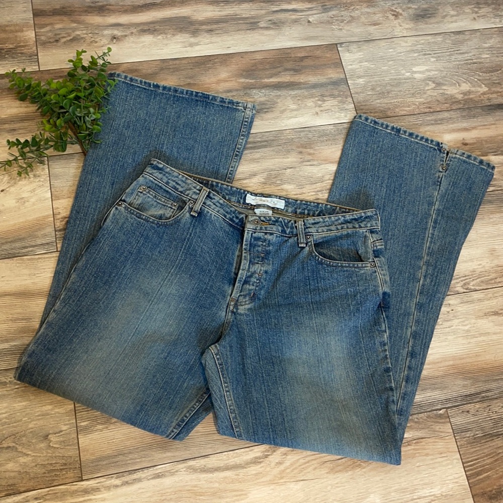 Maurices-Low Rise Flare Denim Button Fly Jeans 15/16 Long-Women’s medium rise ❤️